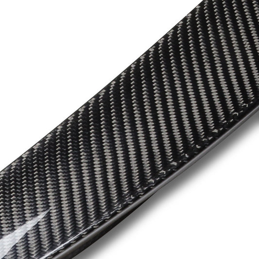 SPOILER CAR TRUNK SPOILER - 14-21 INFINITI Q50 - CARBON FIBER BLACK