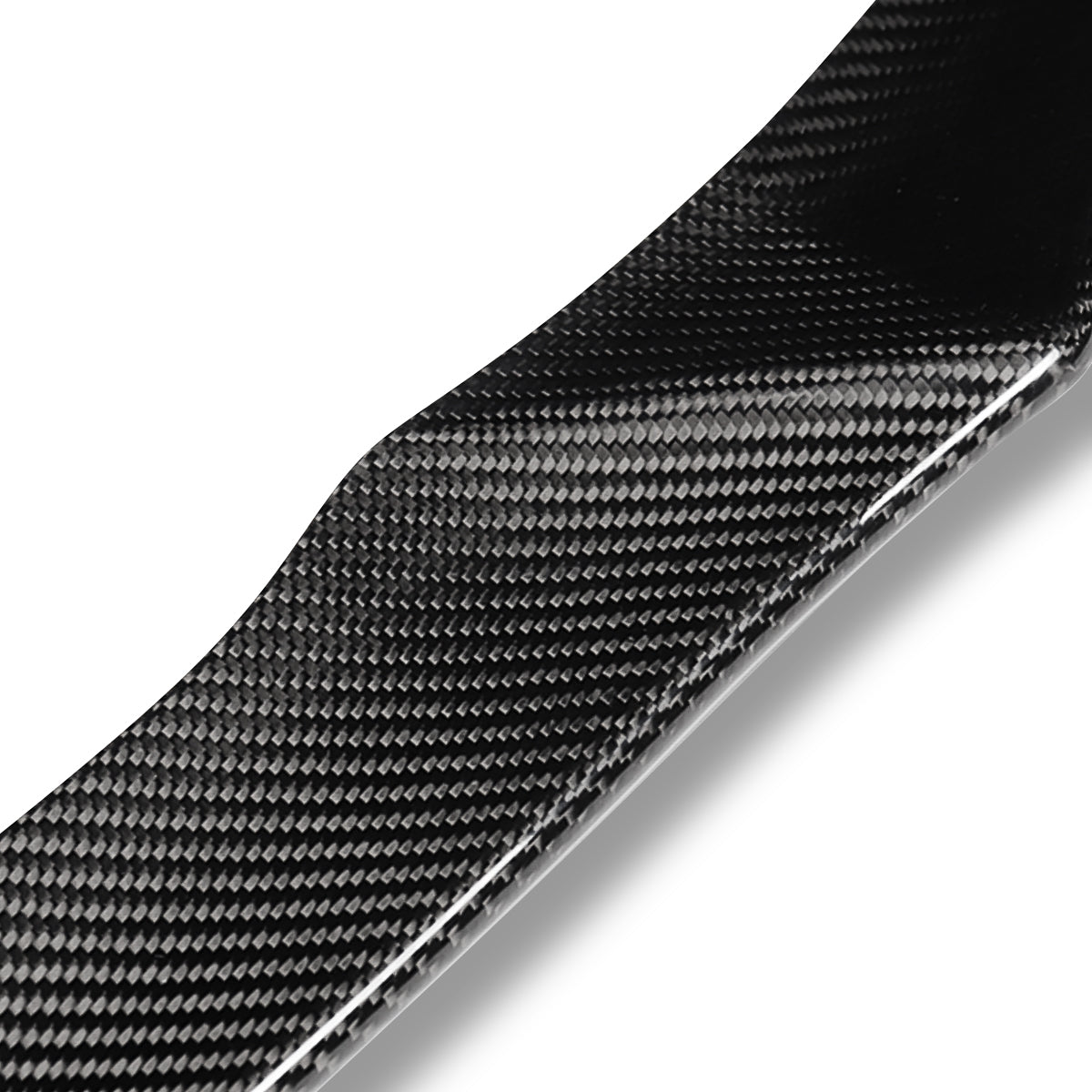 SPOILER CAR TRUNK SPOILER - 19-21 MAZDA 3 - FITS SEDAN MODELS - CARBON FIBER BLACK