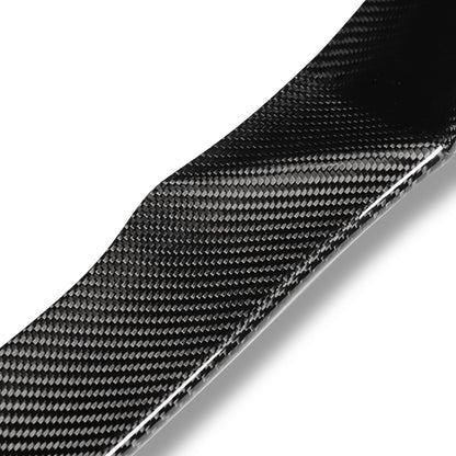 SPOILER CAR TRUNK SPOILER - 19-21 MAZDA 3 - FITS SEDAN MODELS - CARBON FIBER BLACK