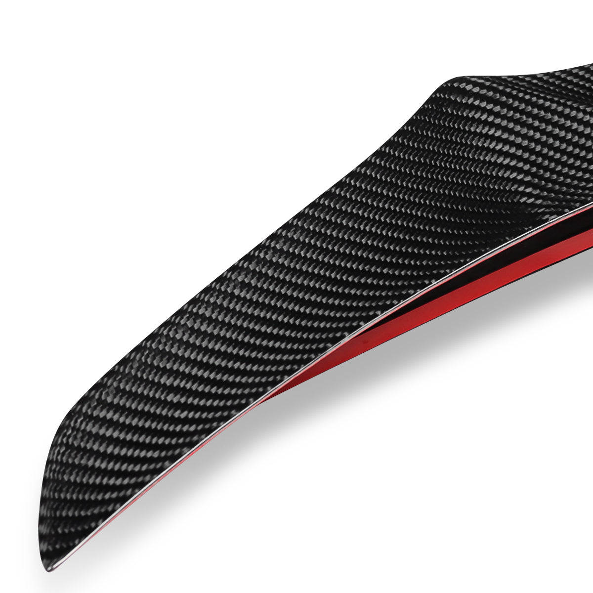 SPOILER CAR TRUNK SPOILER - 19-21 MAZDA 3 - FITS SEDAN MODELS - CARBON FIBER BLACK