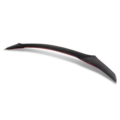 SPOILER CAR TRUNK SPOILER - 19-21 MAZDA 3 - FITS SEDAN MODELS - CARBON FIBER BLACK