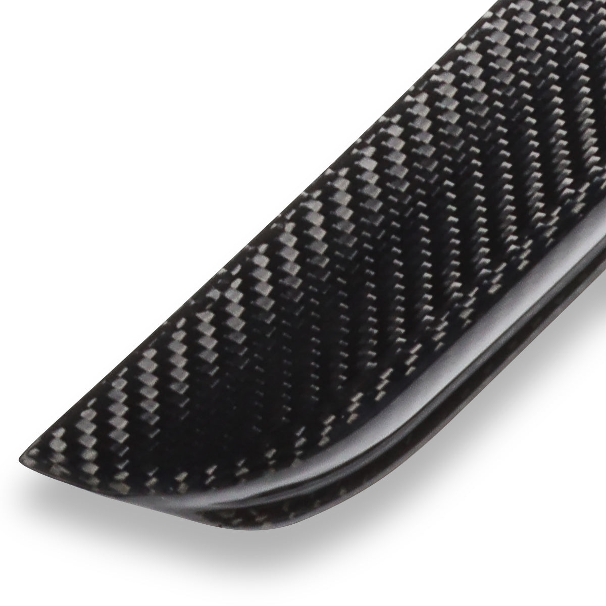 SPOILER CAR TRUNK SPOILER - 19-21 MAZDA 6 - FITS SEDAN MODELS - CARBON FIBER BLACK