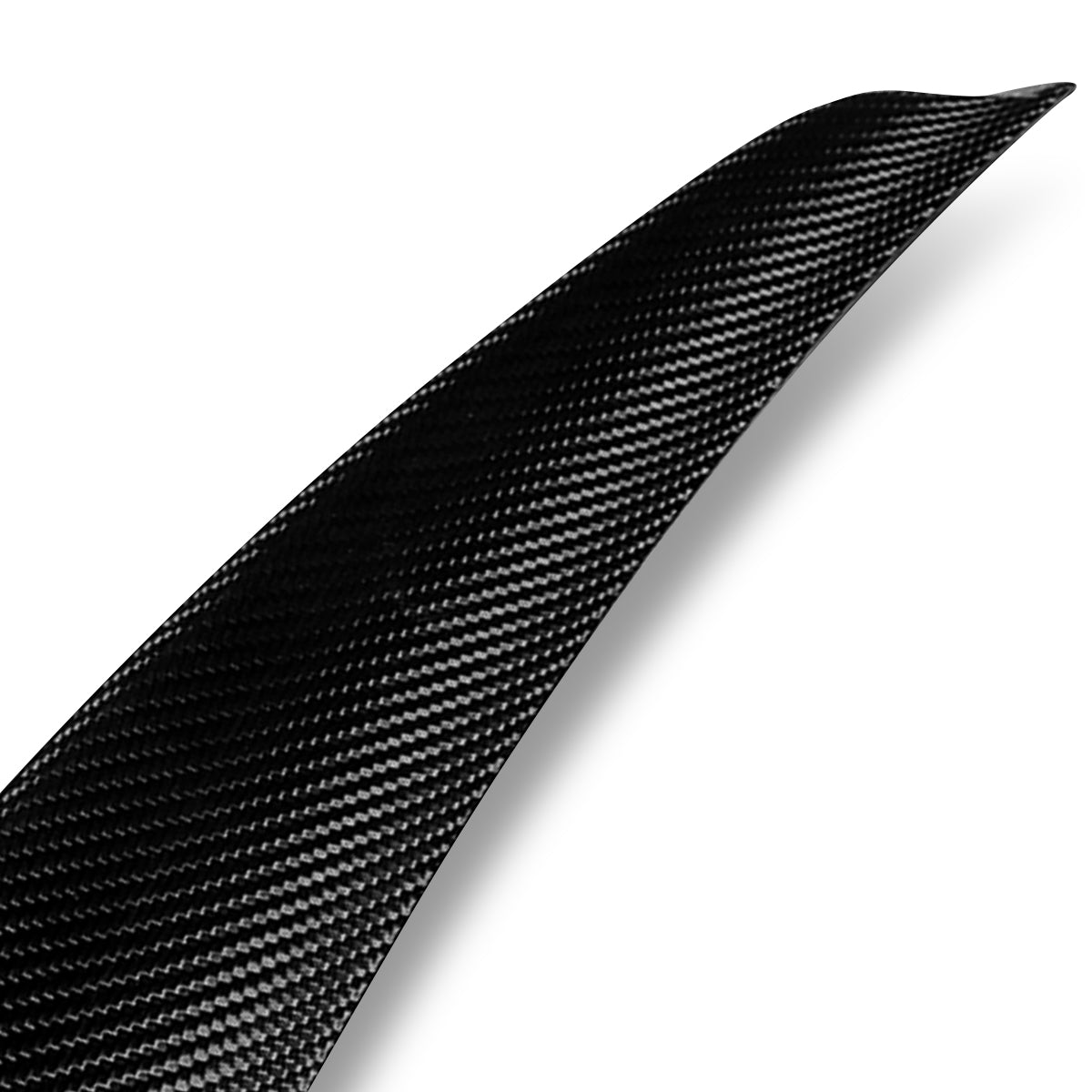 SPOILER CAR TRUNK SPOILER -14-18 MAZDA 3 - CARBON FIBER BLACK