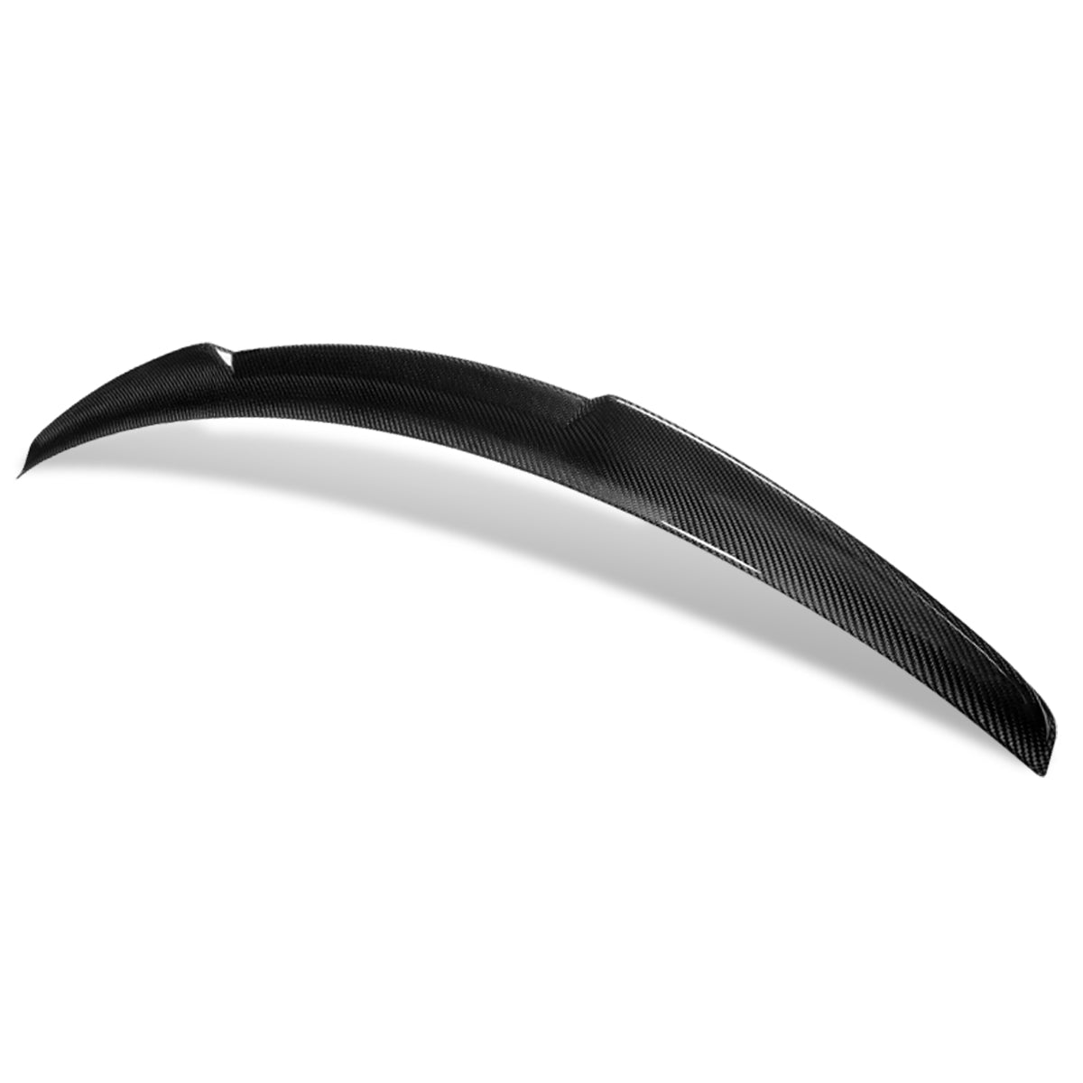 SPOILER CAR TRUNK SPOILER -14-18 MAZDA 3 - CARBON FIBER BLACK