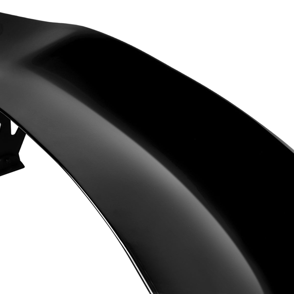 SPOILER SPOILER - UNIVERSAL - 57" TYPE-1 GT STYLE - 58"L X 9.5"W X 8.5"H - FITS VEHICLES WITH 28"W X 6.75"L FLAT TRUNK SPACE - PAINTED GLOSS BLACK