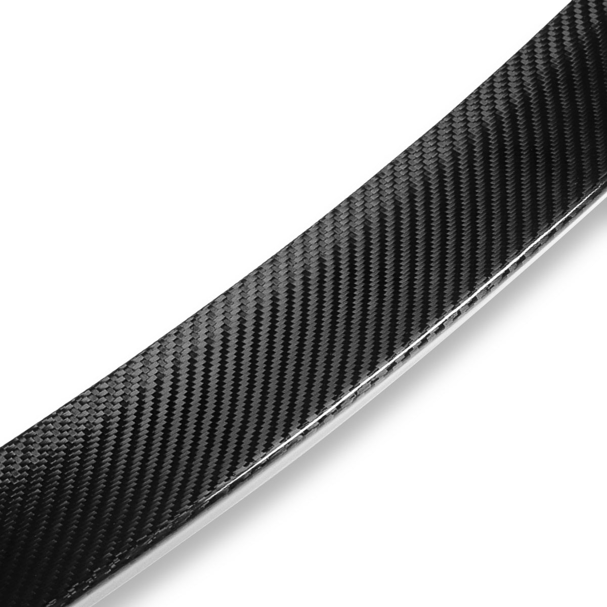 SPOILER CAR TRUNK SPOILER - 09-15 JAGUAR XF - CARBON FIBER BLACK