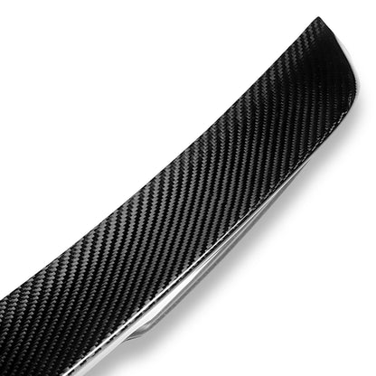 SPOILER CAR TRUNK SPOILER - 09-15 JAGUAR XF - CARBON FIBER BLACK