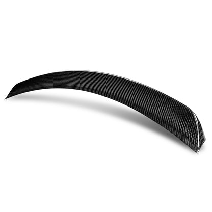 SPOILER CAR TRUNK SPOILER - 09-15 JAGUAR XF - CARBON FIBER BLACK