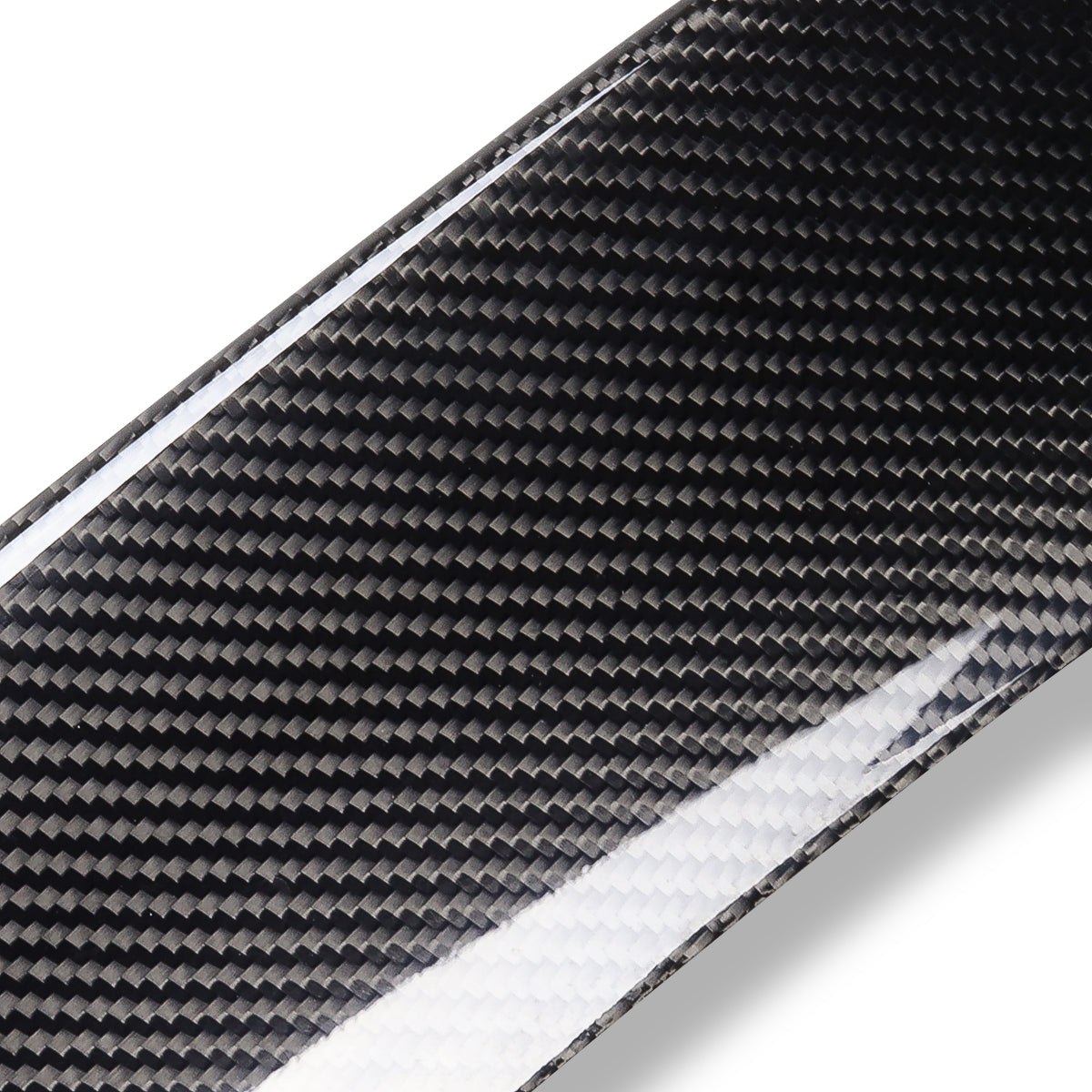 SPOILER CAR TRUNK SPOILER - 10-13 VOLKSWAGEN GOLF - CARBON FIBER BLACK