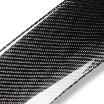 SPOILER CAR TRUNK SPOILER - 10-13 VOLKSWAGEN GOLF - CARBON FIBER BLACK