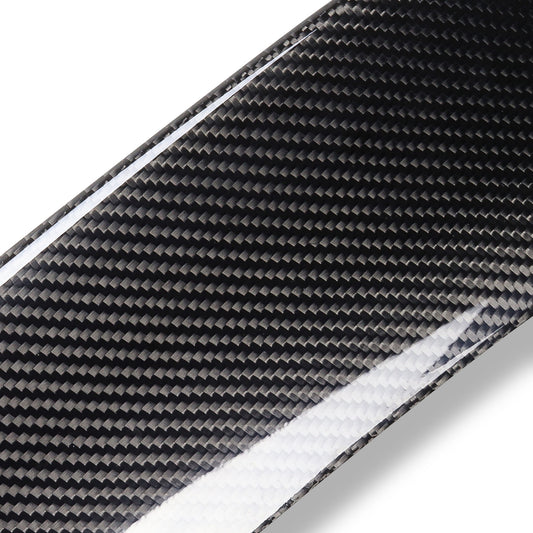 SPOILER CAR TRUNK SPOILER - 10-13 VOLKSWAGEN GOLF - CARBON FIBER BLACK