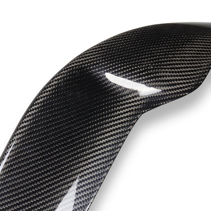SPOILER CAR TRUNK SPOILER - 10-13 VOLKSWAGEN GOLF - CARBON FIBER BLACK
