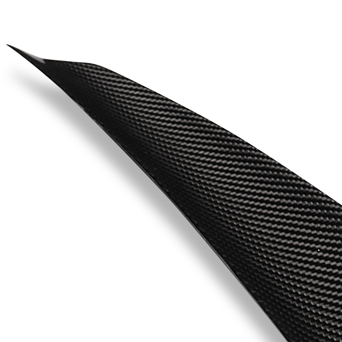 SPOILER CAR TRUNK SPOILER - 12-19 VOLKSWAGEN PASSAT - CARBON FIBER BLACK