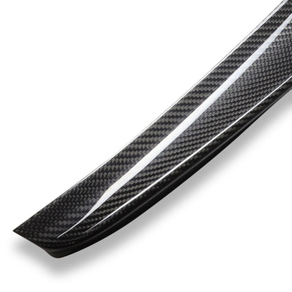 SPOILER CAR TRUNK SPOILER - 11-18 VOLKSWAGEN JETTA - CARBON FIBER BLACK