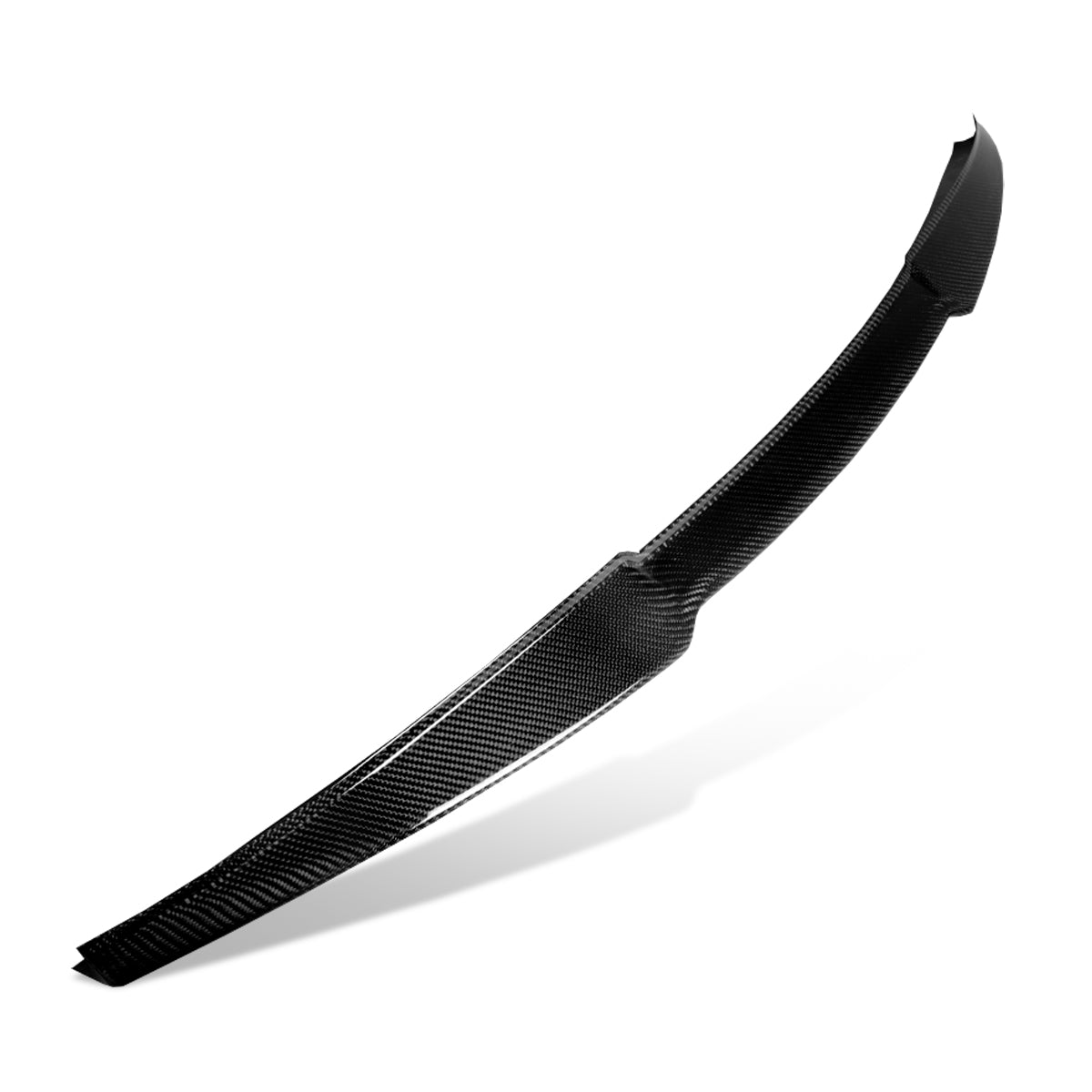 SPOILER CAR TRUNK SPOILER - 13-20 FORD FUSTION - CARBON FIBER BLACK