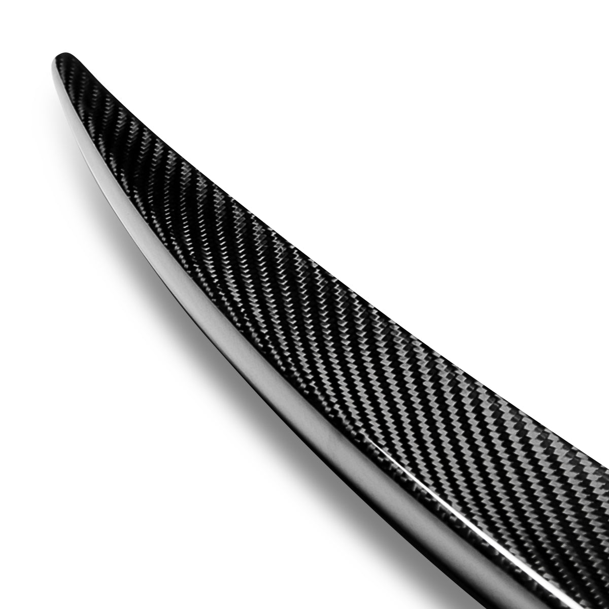 SPOILER CAR TRUNK SPOILER - 17-22 TESLA 3 - CARBON FIBER BLACK