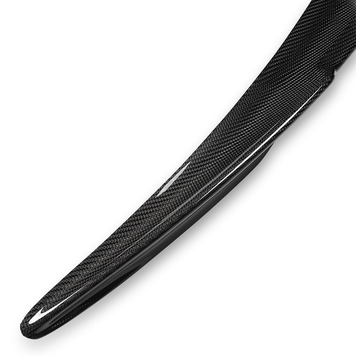 SPOILER CAR TRUNK SPOILER - 12-22 TESLA S - CARBON FIBER BLACK