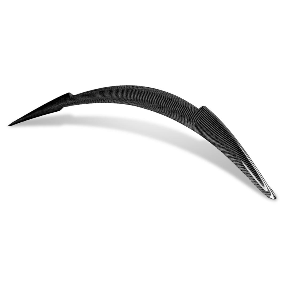 SPOILER CAR TRUNK SPOILER - 12-22 TESLA S - CARBON FIBER BLACK