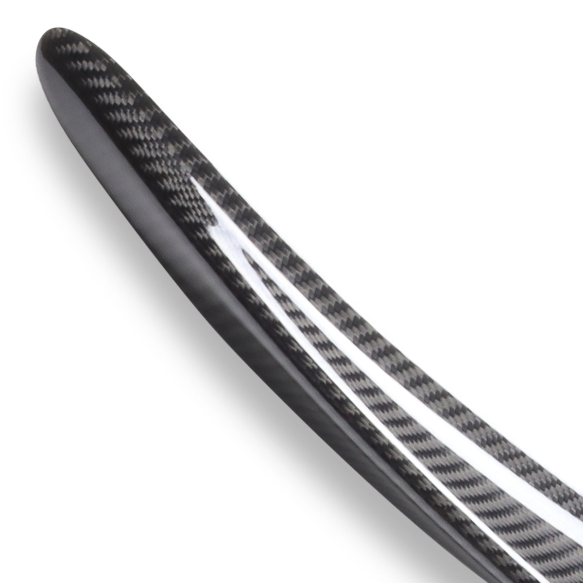 SPOILER CAR TRUNK SPOILER - 20-22 TESLA Y - CARBON FIBER BLACK