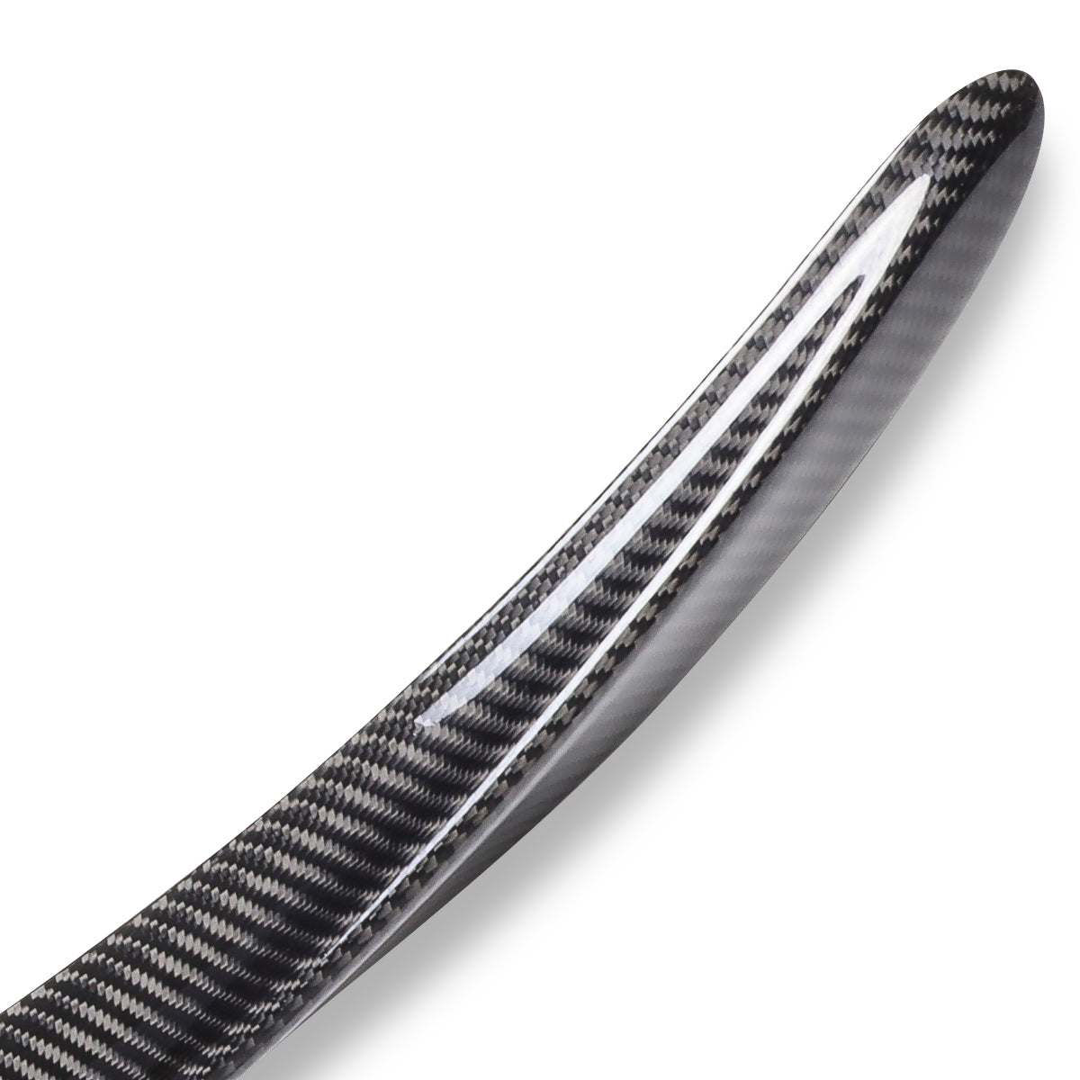 SPOILER CAR TRUNK SPOILER - 20-22 TESLA Y - CARBON FIBER BLACK