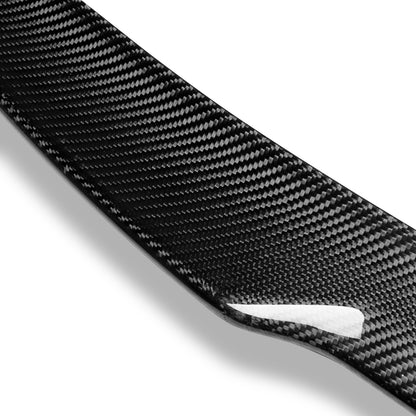 SPOILER CAR TRUNK SPOILER - 10-16 KIA GENESIS - CARBON FIBER BLACK
