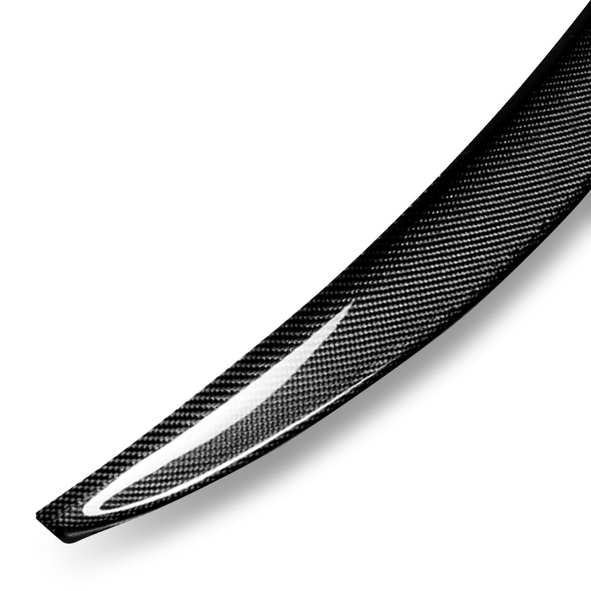 SPOILER CAR TRUNK SPOILER - 10-16 KIA GENESIS - CARBON FIBER BLACK