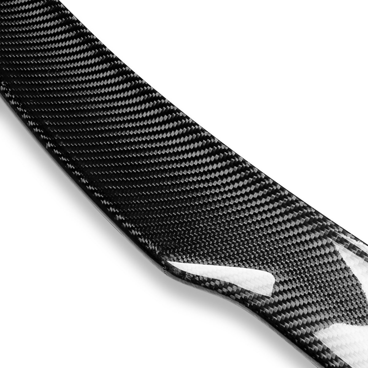 SPOILER CAR TRUNK SPOILER - 16-22 CHEVROLET MALIBU - CARBON FIBER BLACK