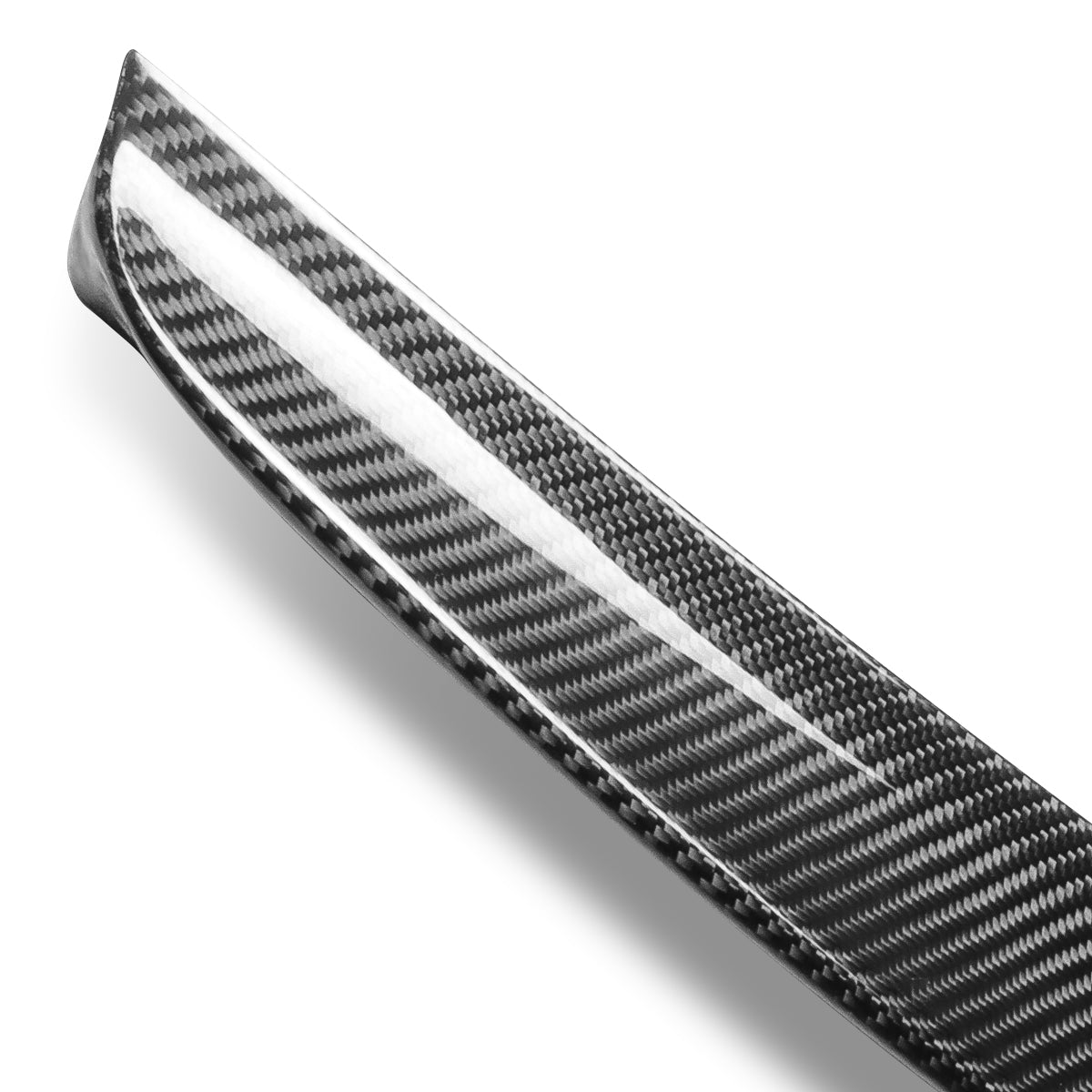 SPOILER CAR TRUNK SPOILER - 16-22 CHEVROLET MALIBU - CARBON FIBER BLACK