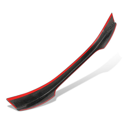 SPOILER CAR TRUNK SPOILER - 13-20 SUBARU BRZ / 13-16 SCION FR-S / 17-20 TOYOTA 86 - CARBON FIBER BLACK