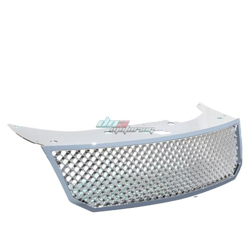 PARRILLA GRILLE - 08-10 DODGE AVENGER - LUXURY SPORT MESH STYLE - ABS - GLOSSY - FITS 3RD GEN. SEDAN MODELS ONLY - CHROME