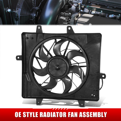 ABANICOS OE STYLE -CR PT CRUISR '06-'10 RAD.COOLING FAN ASS'Y WO TURBO