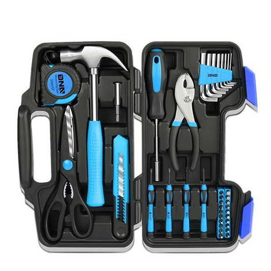 HERRAMIENTAS 39PCS - BLACK / BLUE