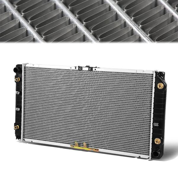 RADIADOR RADIATOR - OEM - 94-96 BUICK ROADMASTER / 94-96 CADILLAC FLEETWOOD / 94-96 CHEVROLET CAPRICE / 94-96 CHEVROLET IMPALA - 4.3L V6 & 5.7L WITH EOC & TOC - FITS AUTOMATIC TRANSMISSION MODELS - DPI-1517
