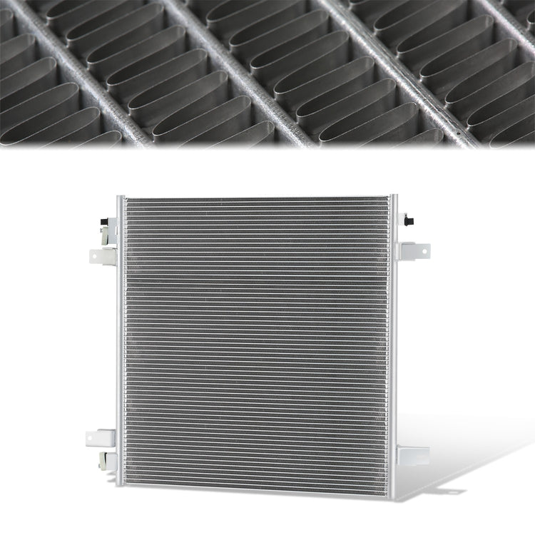 CONDENSADOR INFINITI QX56 2011-2013 / INFINITI QX80 2014-2019 / NISSAN ARMADA 2017-2021 - ALUMINUM - SILVER