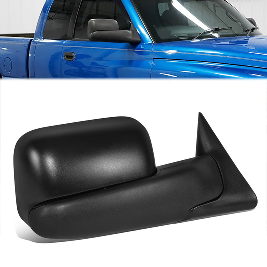 RETROVISOR MIRROR - OE STYLE - DODGE RAM 1500 PICKUP 94-01 - DODGE RAM 2500 PICKUP 94-02 - DODGE RAM 3500 PICKUP 94-02 - PASSENGER SIDE - PAINT TO MATCH - BLACK