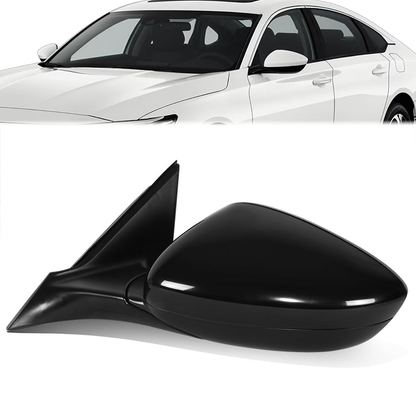 RETROVISOR MIRROR - OE STYLE - HONDA ACCORD 2018-2021 - WITH POWER - DRIVER LEFT SIDE - BLACK