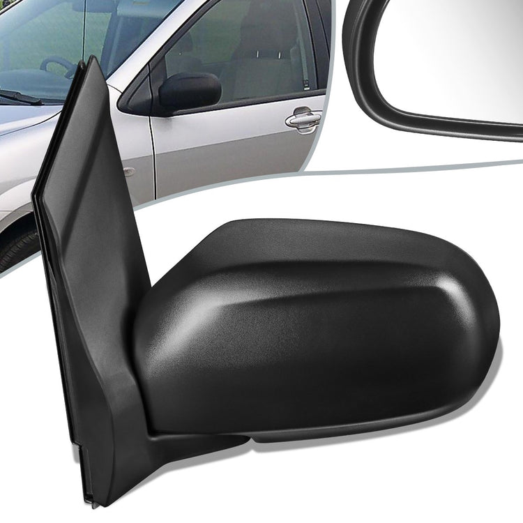 RETROVISOR MIRROR - OEM - 00-06 MAZDA MPV - MANUAL - TEXTURED - BLACK - LEFT