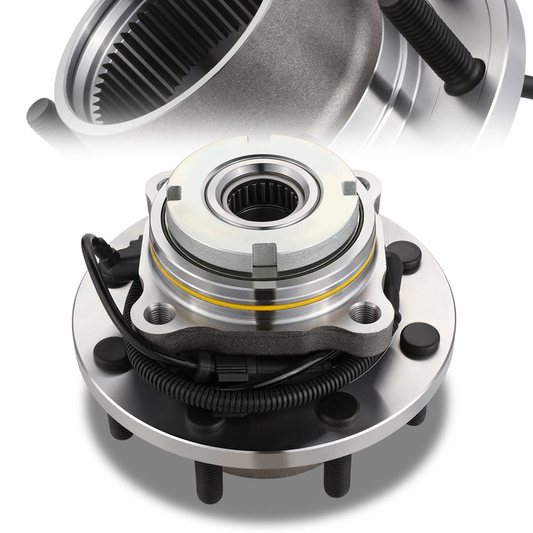 MASA DE RUEDA WHEEL HUBS & BEARINGS - FORD F-250 SUPER DUTY 1999-2004 / FORD F-350 SUPER DUTY 1999-2004 / FORD F-450 SUPER DUTY 1999-2004 / FORD F-550 SUPER DUTY 1999-2004 - 4WD - W/ DUAL REAR WHEELS (DRW) - W/ 14MM-2.00MM COARSE THREAD