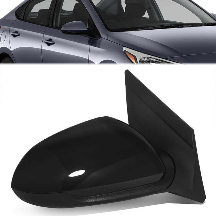 RETROVISOR MIRROR - OE STYLE - HYUNDAI ACCENT 18-22 - WITH POWER WITH HEATED GLASS - PASSENGER SIDE - PAINT TO MATCH - BLACK