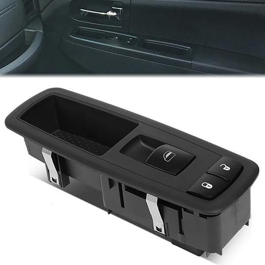 INTERRUPTOR ELEVADOR ELECTRICO 08-12 CHRYSLER TOWN & COUNTRY / 10-12 DODGE GRAND CARAVAN / 09-10 DODGE JOURNEY / 07-11 DODGE NITRO / 08-12 JEEP LIBERTY / 2012 RAM C/V - PASSENGER SIDE - BLACK