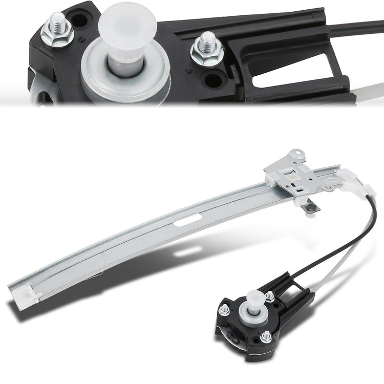 REGULADOR DE VENTANA WINDOW MOTORS & REGULATORS - METALLIC - 90-94 MAZDA 323 - METALLIC - BARE STEEL/PLASTIC