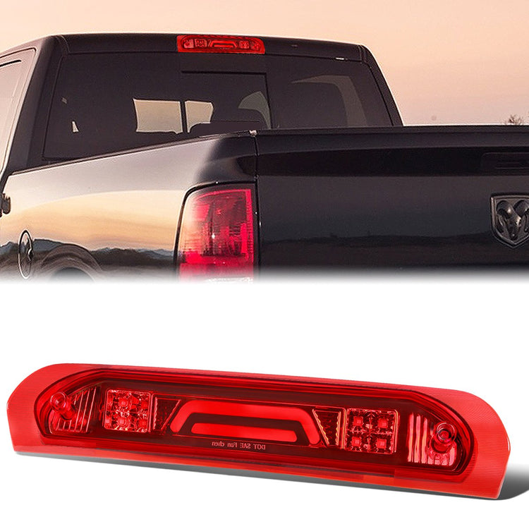 LUZ DE FRENO 02-08 DODGE RAM 1500 / 03-09 DODGE RAM 2500, 3500 - FITS MODELS WITH CARGO LIGHTS ONLY - 3D - LED - RED