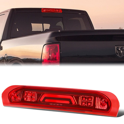 LUZ DE FRENO 02-08 DODGE RAM 1500 / 03-09 DODGE RAM 2500, 3500 - FITS MODELS WITH CARGO LIGHTS ONLY - 3D - LED - RED