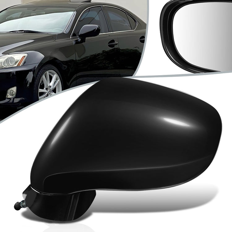 RETROVISOR MIRROR - OEM - 06-10 LEXUS IS250, IS350 - POWERED - HEATED - W/ MEMORY - W/ PUDDLE LIGHT - FOLDING - LEFT