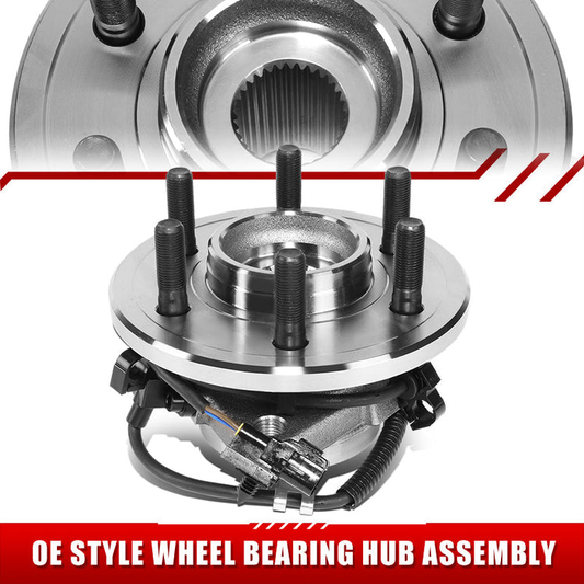 MASA DE RUEDA WHEEL HUBS & BEARINGS - 1997-2004 DODGE DAKOTA / 1998-2003 DODGE DURANGO - FITS 4WD MODELS WITH 4 WHEEL ABS