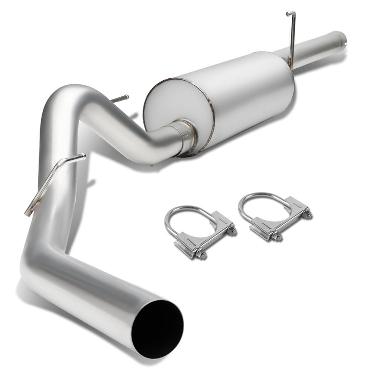 TUBERIA CATBACK CATBACK - 10-14 FORD F-150 6.2L - EXTENDED CAB - SINGLE TIP - STAINLESS STEEL