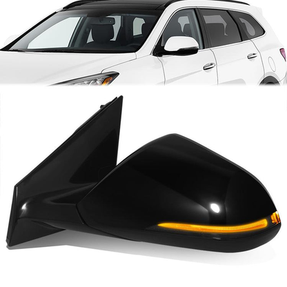 RETROVISOR MIRROR - HYUNDAI SONATA 2018-2019 - WITH MEMORY - WITH HEATED GLASS - WITH BLIND SPOT - OE STYLE - DRIVER LEFT SIDE