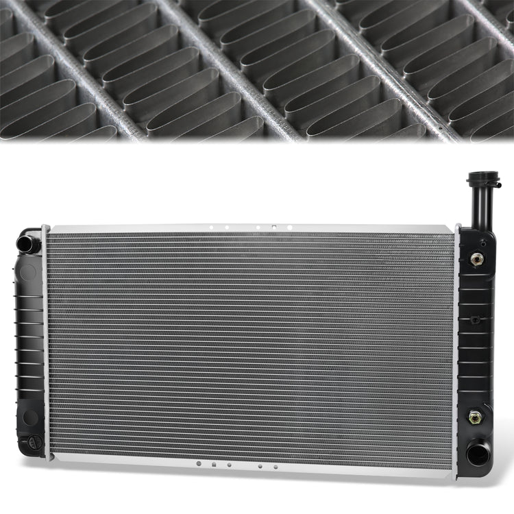 RADIADOR RADIATOR - OEM - CHEVROLET EXPRESS 1500 2003-2005 / CHEVROLET EXPRESS 2500 2003-2005 / GMC SAVANA 1500 2003-2005 / GMC SAVANA 2500 2003-2005 - WITH 4.3L, 5.3L ENGINE - DPI 2712