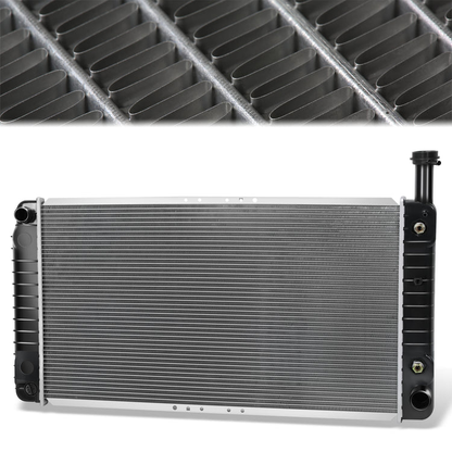 RADIADOR RADIATOR - OEM - CHEVROLET EXPRESS 1500 2003-2005 / CHEVROLET EXPRESS 2500 2003-2005 / GMC SAVANA 1500 2003-2005 / GMC SAVANA 2500 2003-2005 - WITH 4.3L, 5.3L ENGINE - DPI 2712