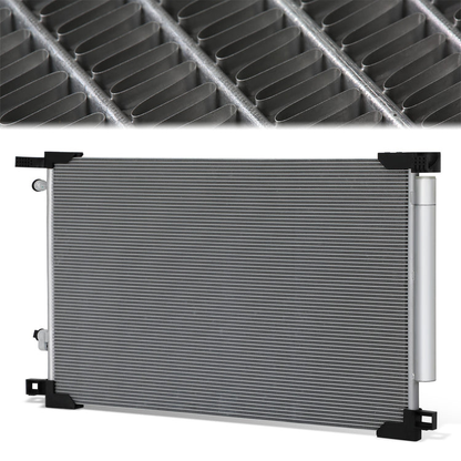 CONDENSADOR LEXUS ES350 19-22 - LEXUS NX250 22-24 - LEXUS NX350 22-24 - TOYOTA AVALON 19-22 - TOYOTA CAMRY 18-24 - TOYOTA RAV4 19-24 - EXC HYBRID - ALUMINUM